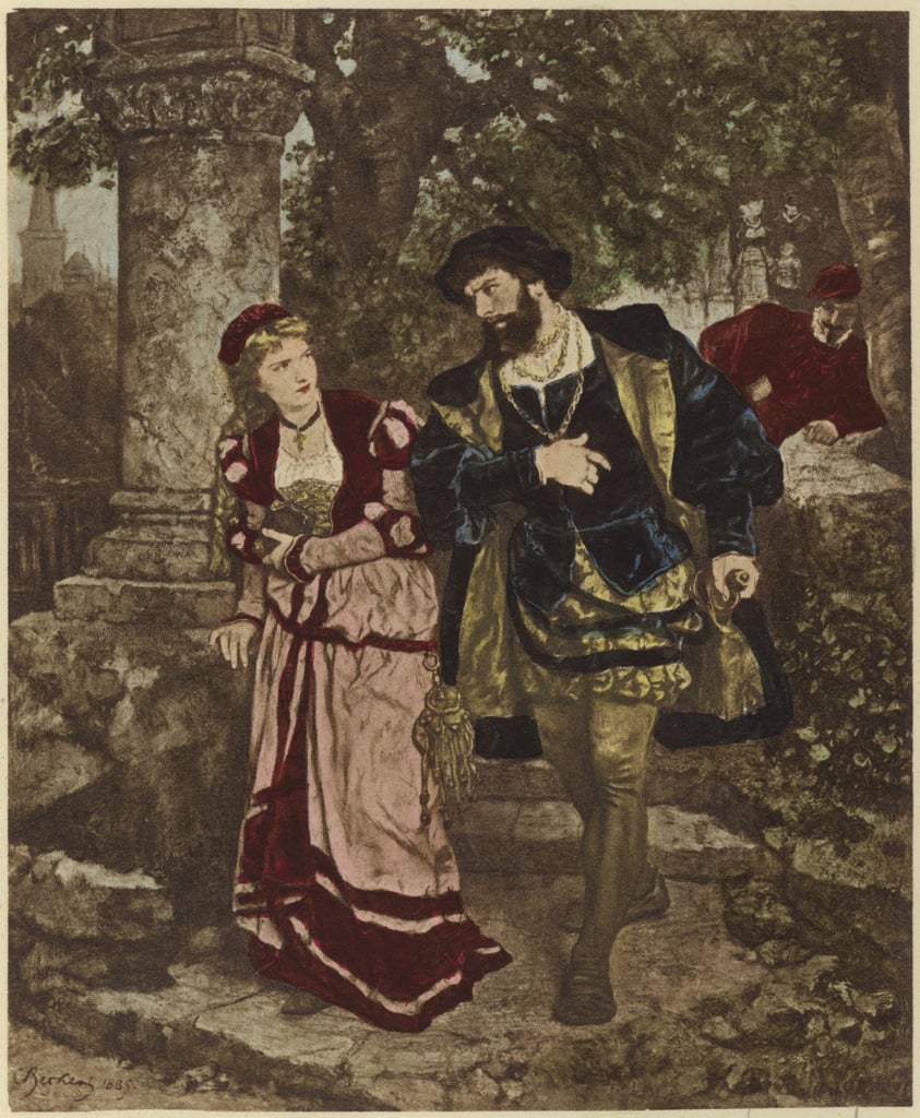 Faust und Margaret von Carl Ludwig Friedrich Becker